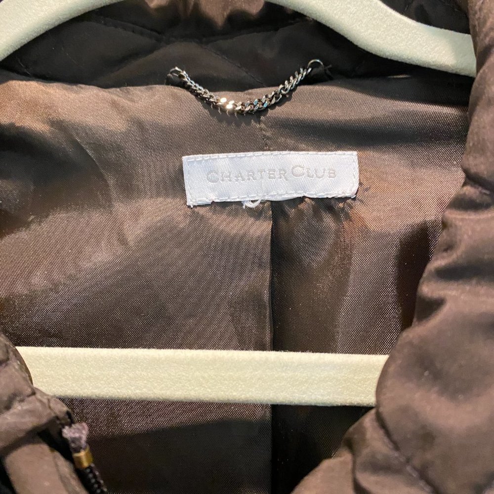 Charter Club Quilted Jacket - Picture 3 of 3